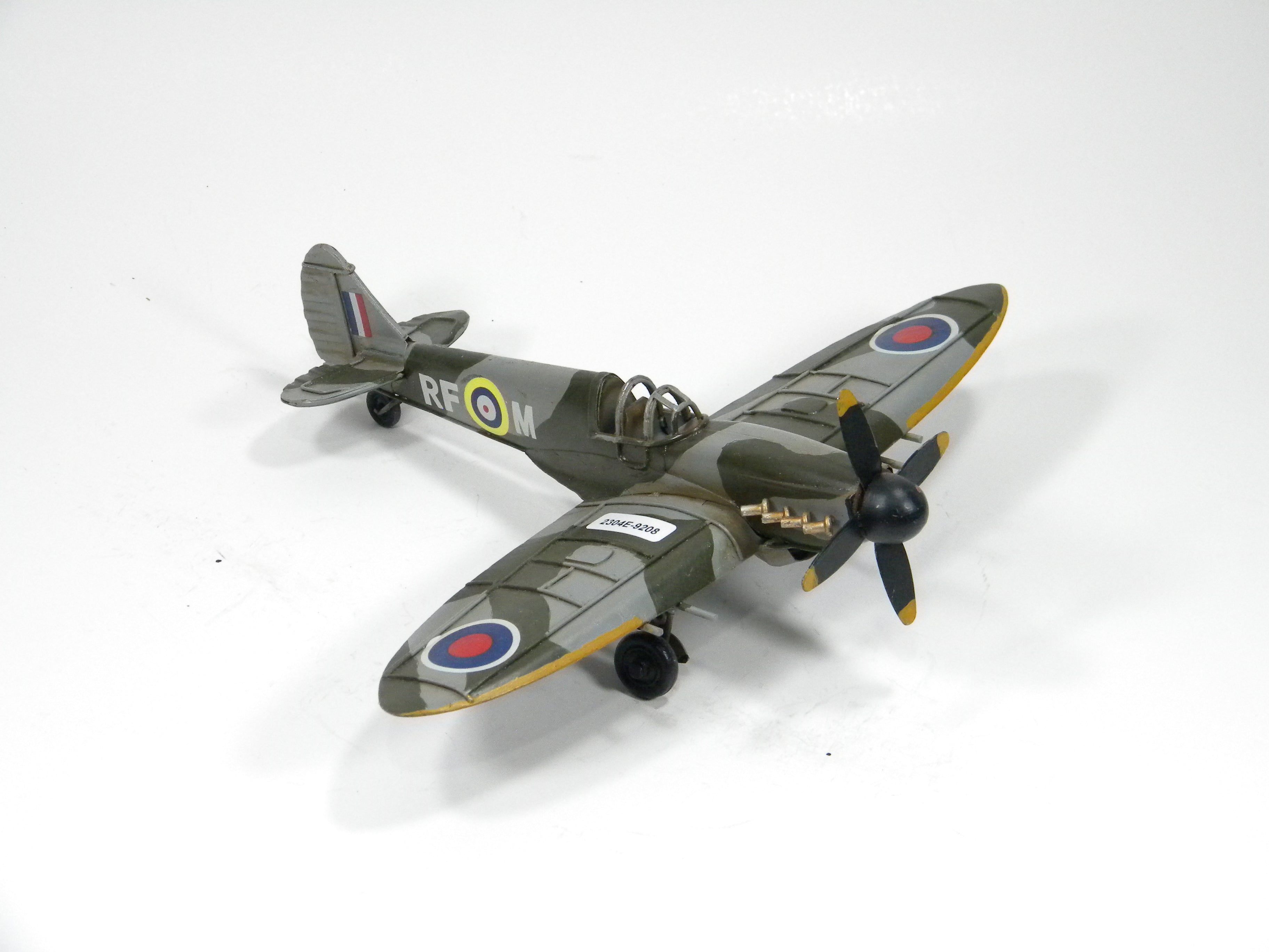 Vintage Fighter Plane – Handcrafted Metal Aircraft Model